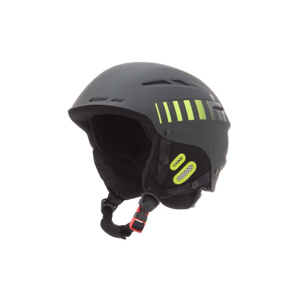 Горнолыжный шлем ZeroRh rider matt black-shiny acid green/black, Розмір: 54-58 (MD)