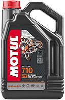 Масло моторное Motul 710 2T синтетическое 4л