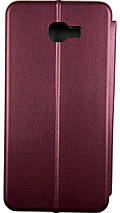 Чохол книжка Elegant book для Samsung Galaxy C9 Pro / бордовий, фото 3