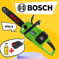 Аккумуляторная цепная пила Bosch GSA4002 (Professional 96V, 6Ah). АКБ пила Бош bs