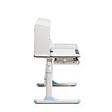 Парта-трансформер для підлітка Fundesk Fiore II 1200 x 650 x 540-760 мм Blue, фото 5