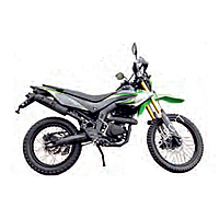 Мотоцикл FORTE FT250GY-CBA зелено-чорний