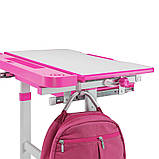 Дитяча парта зі стільчиком FunDesk Bellissima 664х493х540-766 мм Pink, фото 7
