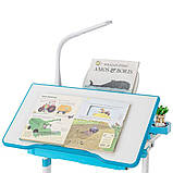 Дитяча парта зі стільчиком FunDesk Bellissima 664х493х540-766 мм Blue, фото 5