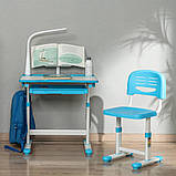 Дитяча парта зі стільчиком FunDesk Bellissima 664х493х540-766 мм Blue, фото 8
