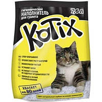 Наповнювач для котячого туалету Kotix Силікагелевий вбиральний 3.3 кг 7.6 л (6930095882608 NC, код: 7998221