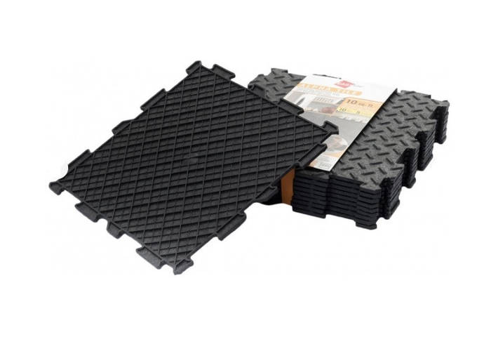 Покрытие для пола Alpha Tile, 30х30 см, черный, уп.10 шт. (55017) (ID ...
