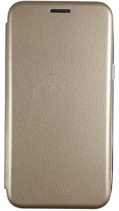 Чохол книжка Elegant book для Samsung Galaxy J3 золотистий, фото 1