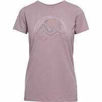 Футболка Black Diamond W Aerial View Tee Wood Violet XL (1033-BD 7301225010XLG1) TM, код: 7513070