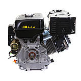 Двигун бензиновий Weima WM190FЕ-S New (шпонка, 16 л.с., електростартер), фото 5