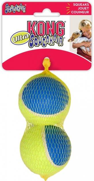 Іграшка повітряний м'яч, ультра пісочалка KONG SqueakAir® Ultra Balls L, 2 шт.