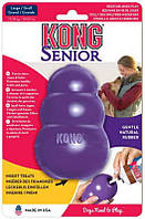 Резиновые игрушки для крупных пород собак пожилого возраста груша-кормушка Kong Senior L 10,4 см