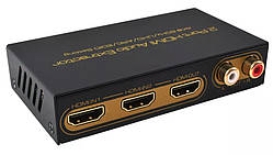 ASK HDCN0028M1 V2.0 HDMI 2X1 комутатор з аудіоекстрактором