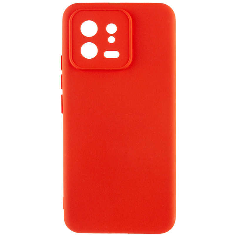 Чохол Silicone Cover Lakshmi Full Camera (A) для Xiaomi 13 Червоний / Red