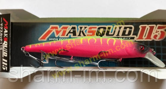 Воблер Miso-Bait Maks Quid 115SP (col. Dragon Fruit) 16 г