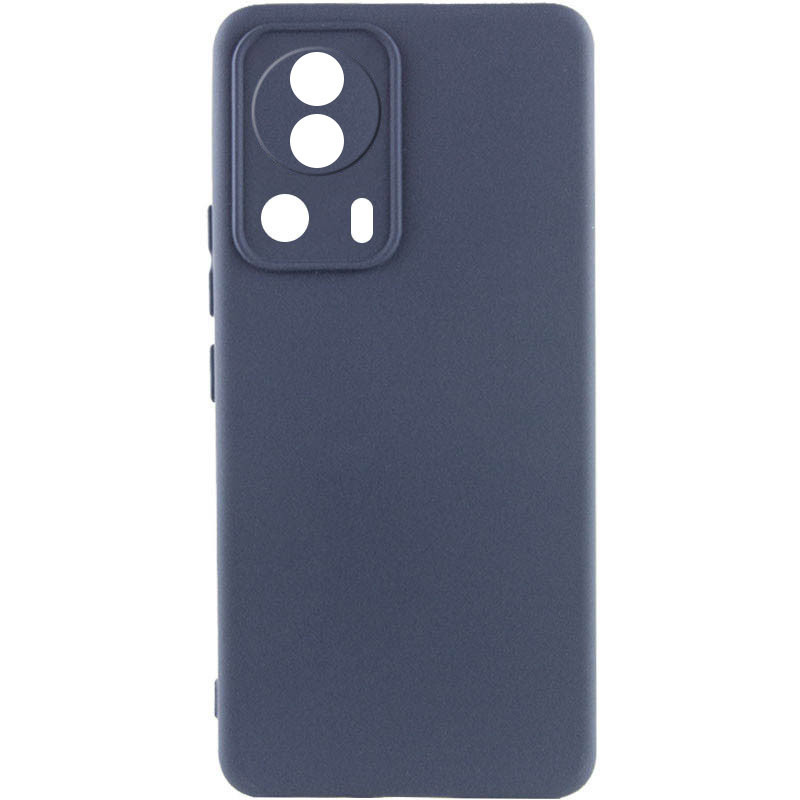 Чохол Silicone Cover Lakshmi Full Camera (A) для Xiaomi 13 Lite Синій / Midnight Blue