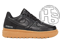 Мужские кроссовки Nike Air Force Low Gore-Tex Black (термо) ALL13814