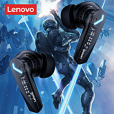 Оригінальні навушники TWS Lenovo GM2Pro Black, фото 4