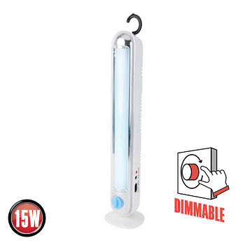 Аварійна лампа світильник з акумулятором 15 Вт MESSI-15