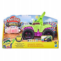 Машинка Play-Doh Wheels Monster Truck F1322 кондитерські колеса
