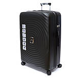 Середня валіза з поліпропілену на 68 л Snowball Robust 35203 чорна, фото 2