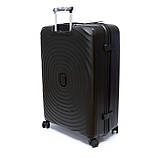 Середня валіза з поліпропілену на 68 л Snowball Robust 35203 чорна, фото 4