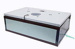 Інкубатор Наседка ІБ-70 механічний переворот, ламповий обігрів, каркасний корпус + металеві вставки