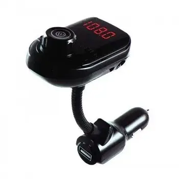 FM модулятор M18 для відтворення MP3 файлом флешок або карток пам'яті