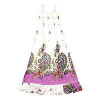 Платье-сарафан Летнее Karma Коттон Размер М Белый фон (20506) FG, код: 5538450