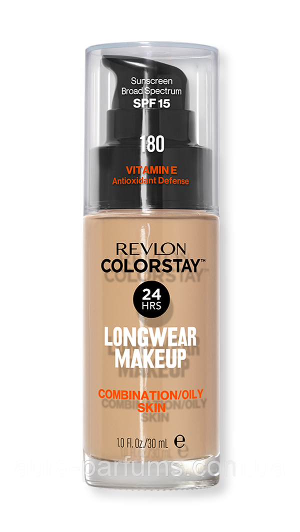 Тональний крем для комбінованої та жирної шкіри обличчя Revlon Colorstay Makeup Combination/Oily Skin
