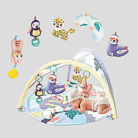 Розвивальний килимок для дітей (маленців) з дугами A1 (BabyMat-2M) NC, код: 8081776