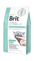 Сухой корм для кошек взрослых Brit VetDiets при струвитном типе МКБ с горохом и курицей 2 кг SB, код: 7567964