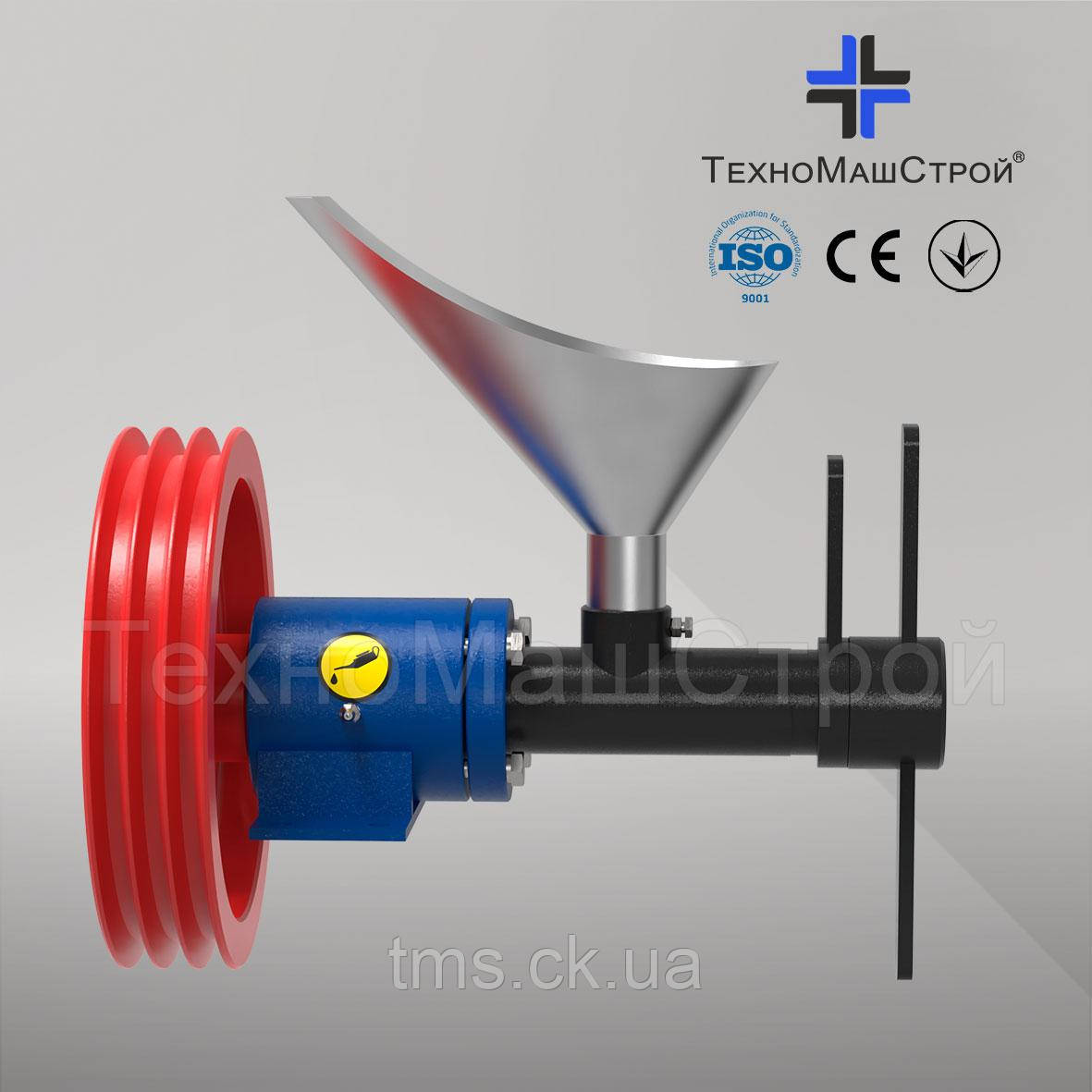 Робоча частина екструдера кормів ЕГК-50