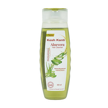 ШАМПУНЬ КЕШ КАНТІ АЛОЄ ВІРА 180МЛ. ПАТАНДЖАЛІ, SHAMPOO KESH KANTI ALOE VERA 200ML. PATANJALI