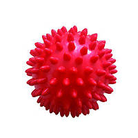 Мяч игольчатый Qmed KM-26 диаметр 9см Красный KT, код: 7356954