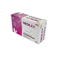 Перчатки медицинские 100 шт Medilex из термопластичного эластомера, розовые, S, TPE, Reflex