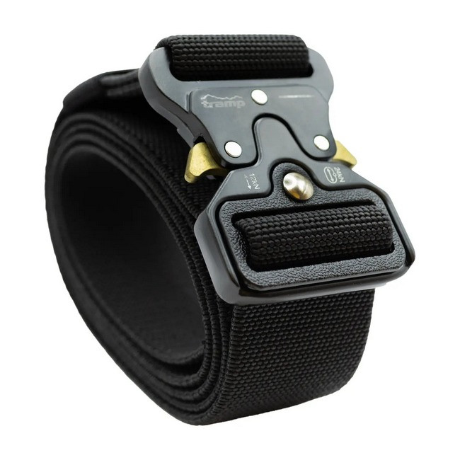 Ремінь чоловічий Tramp Stretch Belt Black (UTRGB-007-black), фото 1