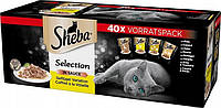 Вологий корм для котів WHISKAS SHEBA мікс 80x85 г в соусі та желе