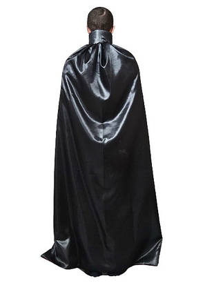 Плащ Дракула дорослий (150 см) атласний, двосторонній, фото 2