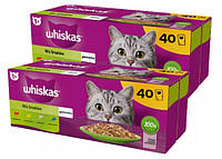 Вологий корм для котів Whiskas Adult 80x85 г желе