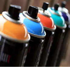 Аерозольні лаки, фарби та ґрунти