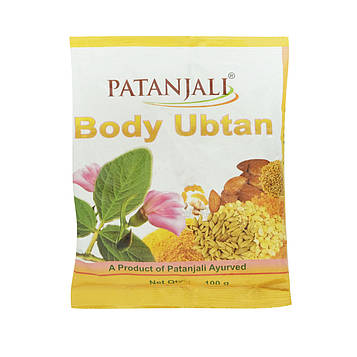 ПОРОШОК ДЛЯ ТІЛА УБТАН 100ГРМ. ПАТАНДЖАЛІ, BODY UBTAN 100GM. PATANJALI