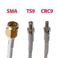 Роз'єм CRC9 на кабель RG-316 RG-188 RG-174 LMR100 SFF50-1.5 обтискний конектор під обтиск Crimp крімпер, фото 5