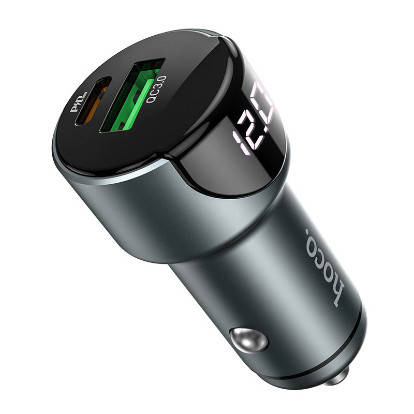 Автомобільний зарядний пристрій Hoco Z42 PD20W + QC3.0, фото 1