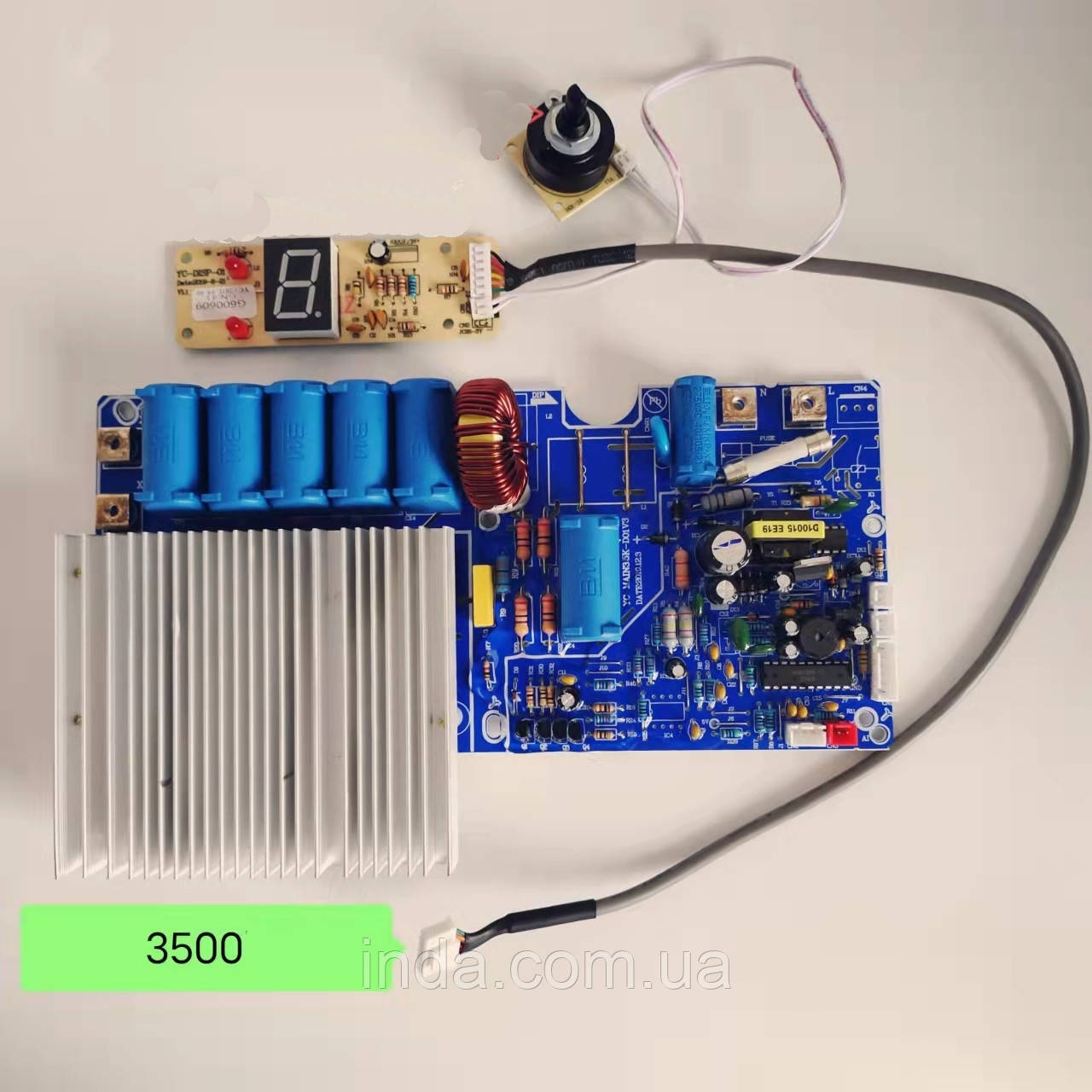 Комплект індукційної плити 11 рівнів 3500W енкодер