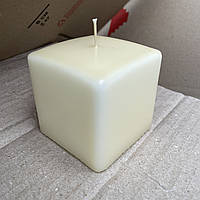 Декоративна свічка із соєвого воску, молочна