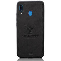 Чехол Deer Case для Samsung Galaxy A20 A30 M10s Black ST, код: 6505155