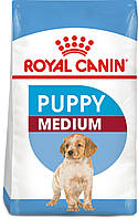 Сухой корм для щенков средних пород Royal Canin Medium Puppy до 12 месяцев 1 кг (3182550402439) (97268)