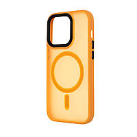 Чехол magsafe iphone 14 Pro про чехол iphone 14 Чехол для айфон телефона Apple iPhone 14 Pro Оранжевый