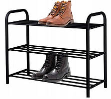 Тумба для взуття Brunbeste 65 x 52 x 26 см чорна